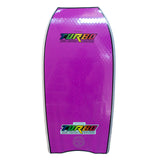 turbo bodyboard purple mesh slick durban